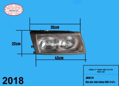 Đèn pha chân không FAW 4143 L