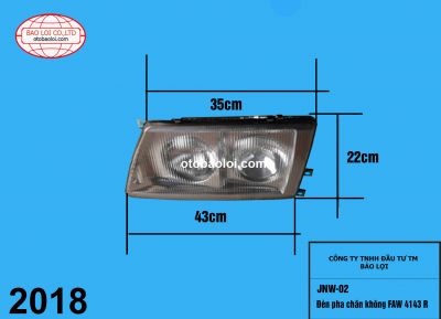 Đèn pha chân không FAW 4143 R