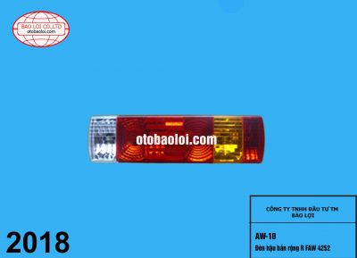 Đèn hậu bản rộng R FAW 4252 