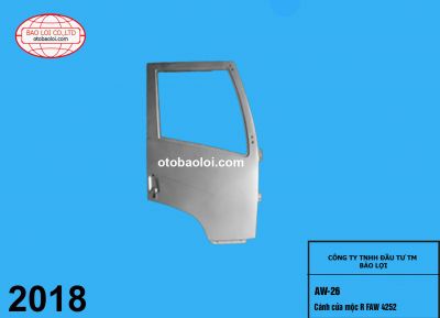 Cánh cửa mộc R FAW 4252
