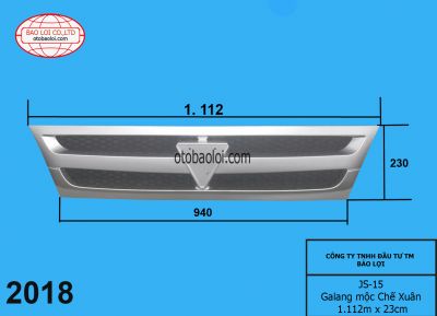 Galang mạ điện Chế Xuân 1.200m x 250 cm