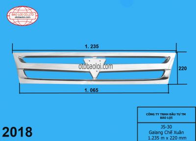 Galang Chế Xuân 1.235 m x 220 mm