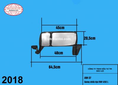 Gương chiếu hậu FAW 4252 L