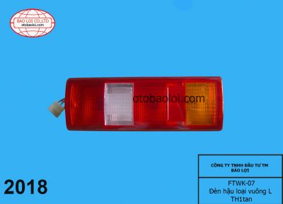 Đèn hậu loại vuông L TH