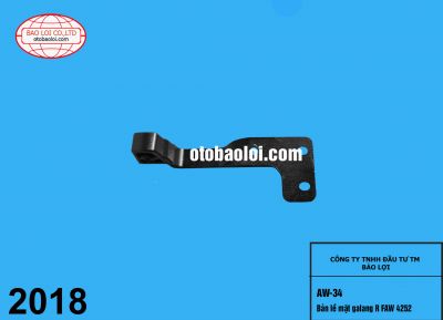 Bản lề mặt galang R FAW 4252 