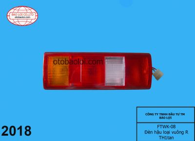 Đèn hậu loại vuông R TH