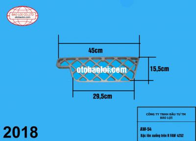 Bậc lên xuống trên R FAW 4252