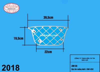 Bậc lên xuống dưới L FAW 4252 
