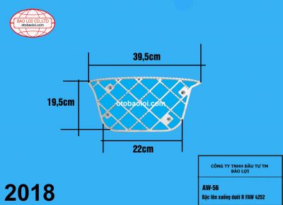 Bậc lên xuống dưới R FAW 4252