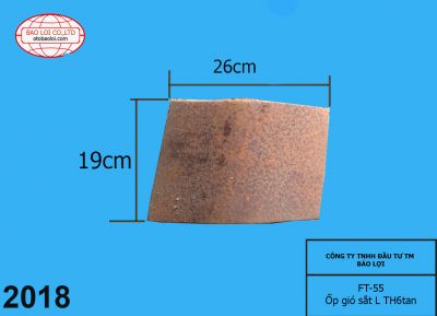 Ốp gió sắt L TH