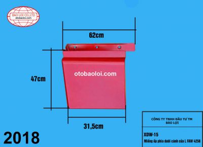 Miếng ốp phía dưới cánh cửa L FAW 4258