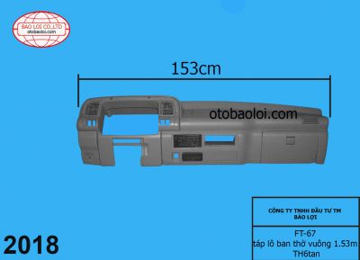 táp lô ban thờ vuông  1.53m TH