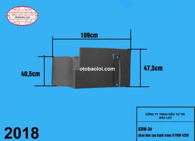 chan bun sau banh truoc R FAW 4258