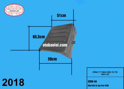 Nắp bình ắc quy Faw 4258