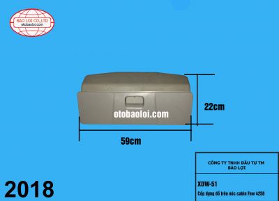 Hộp Cốp đựng đồ trên nóc cabin Faw 4258