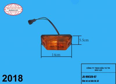 Đèn vè xe bên lái J5