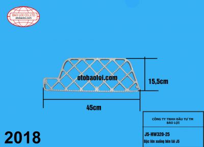 Bậc lên xuống bên lái J5