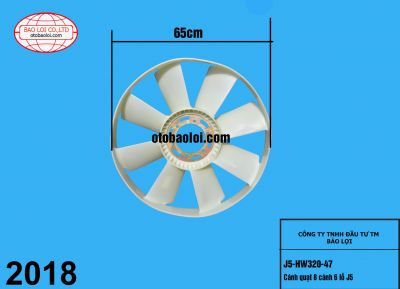 Cánh quạt 8 cánh 6 lỗ J5