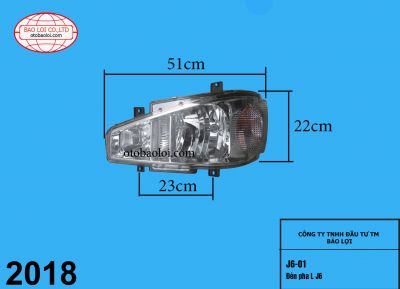  Đèn pha L J6P500