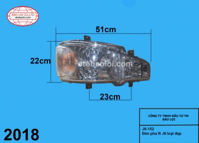 Đèn pha R J6 loại đẹp