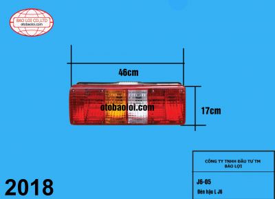 Đèn hậu loại ngắn L J6