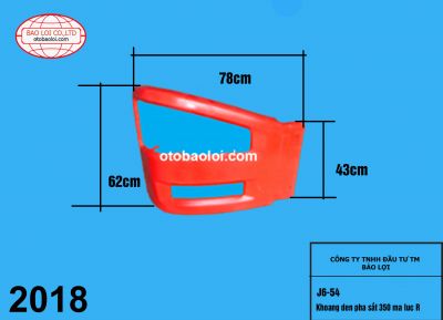 Khoang den pha sắt 350 ma luc R