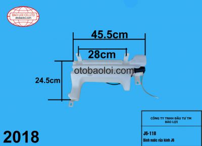 Bình nước rửa kính J6
