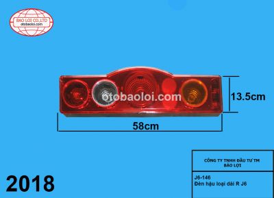 Đèn hậu loại dài R J6