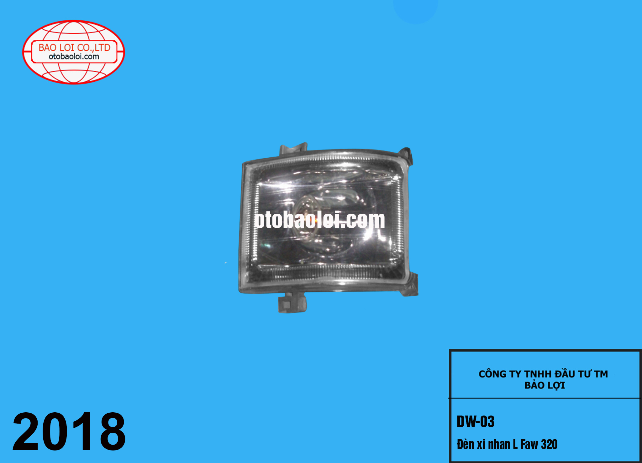 Đèn xi nhan L Faw 320