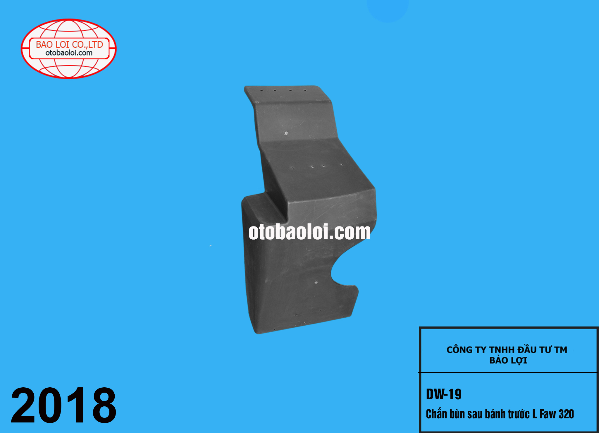 Chắn bùn sau bánh trước L Faw 320