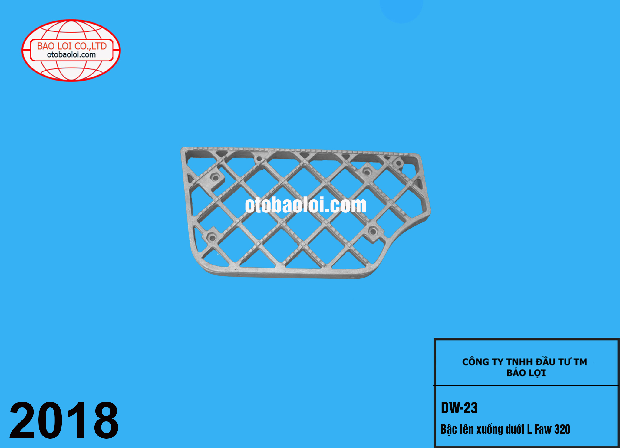 Bậc lên xuống dưới L Faw 320