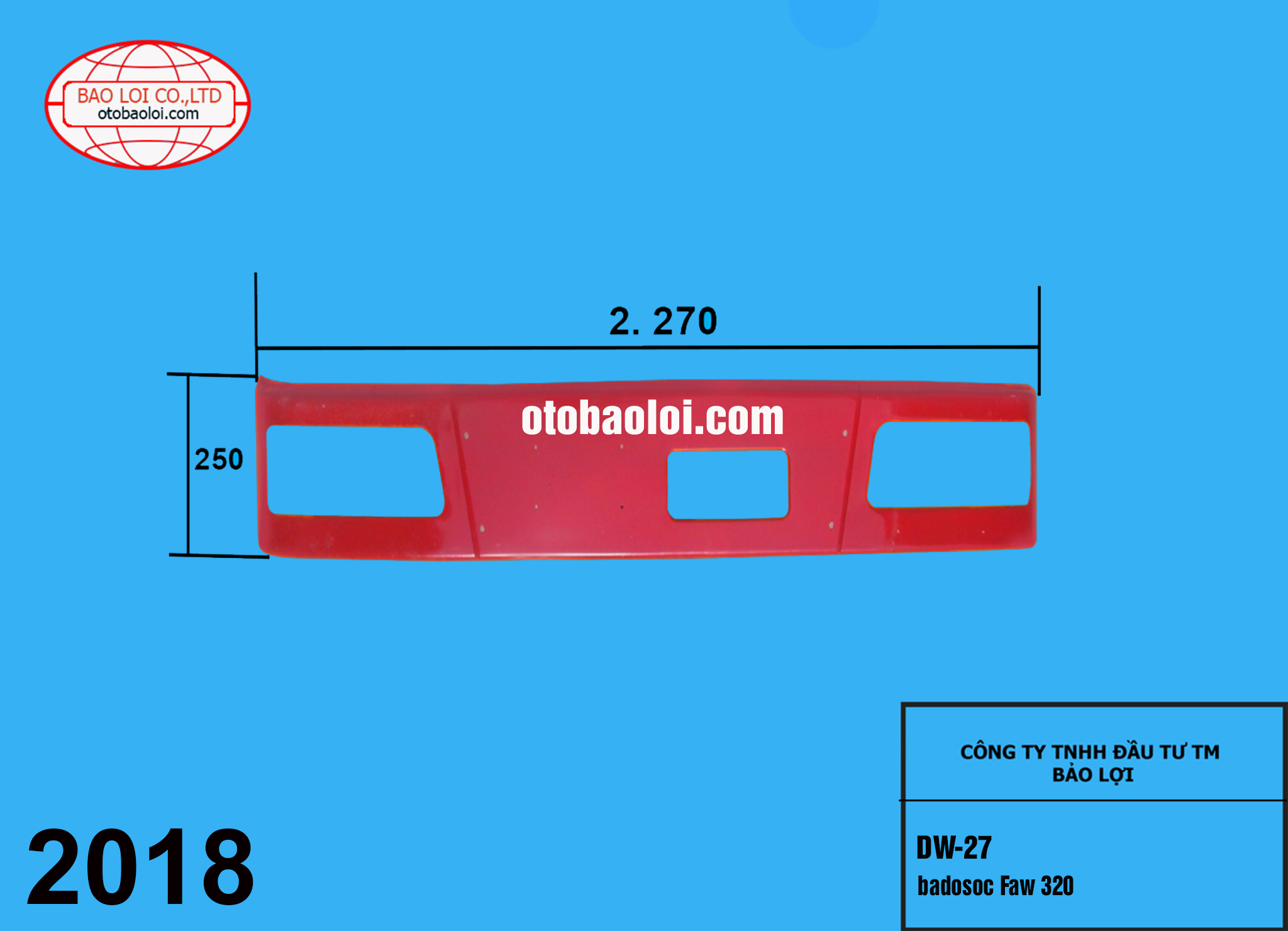 badosoc sắt Faw 320