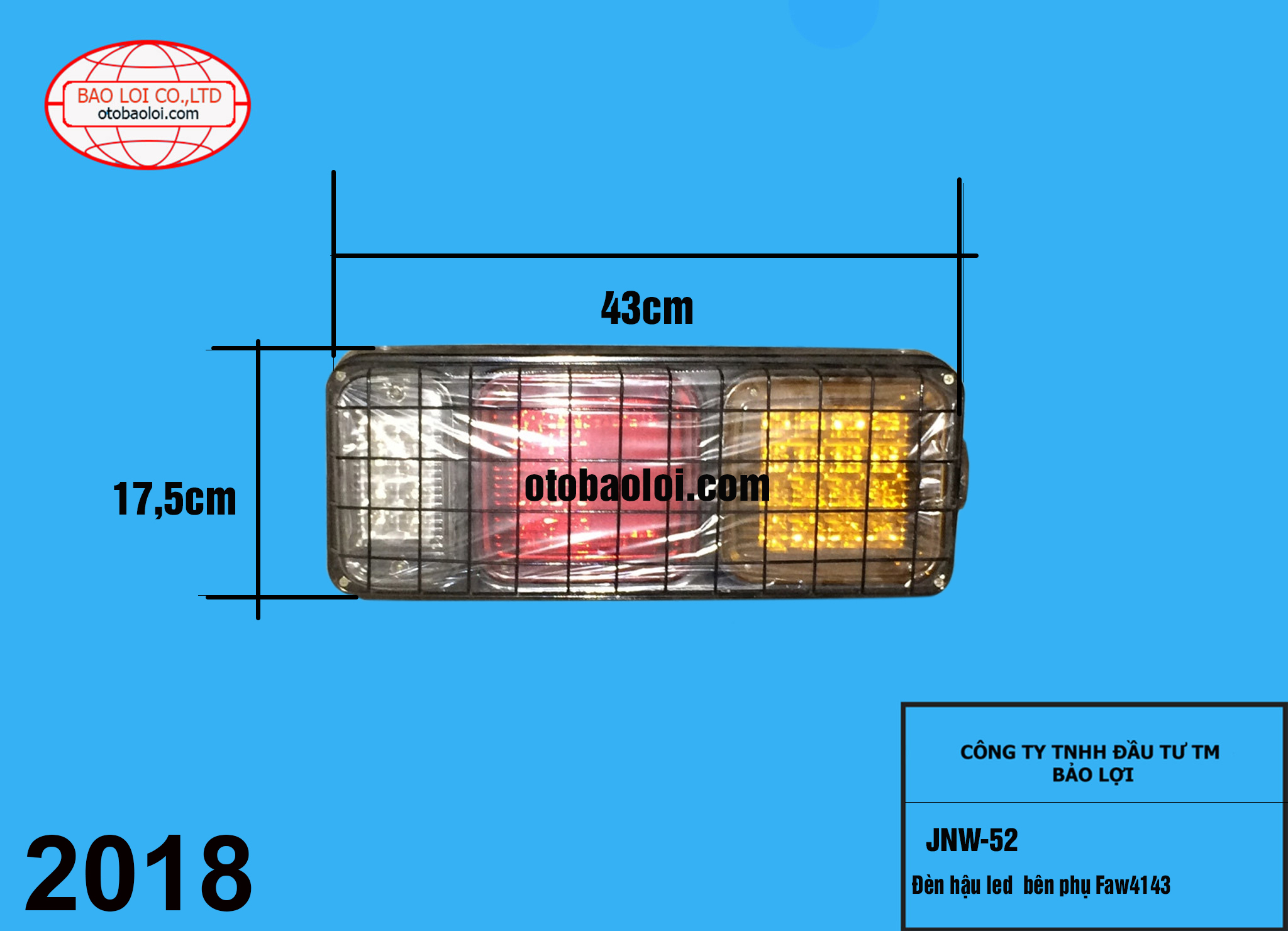 Đèn hậu led R Faw4143