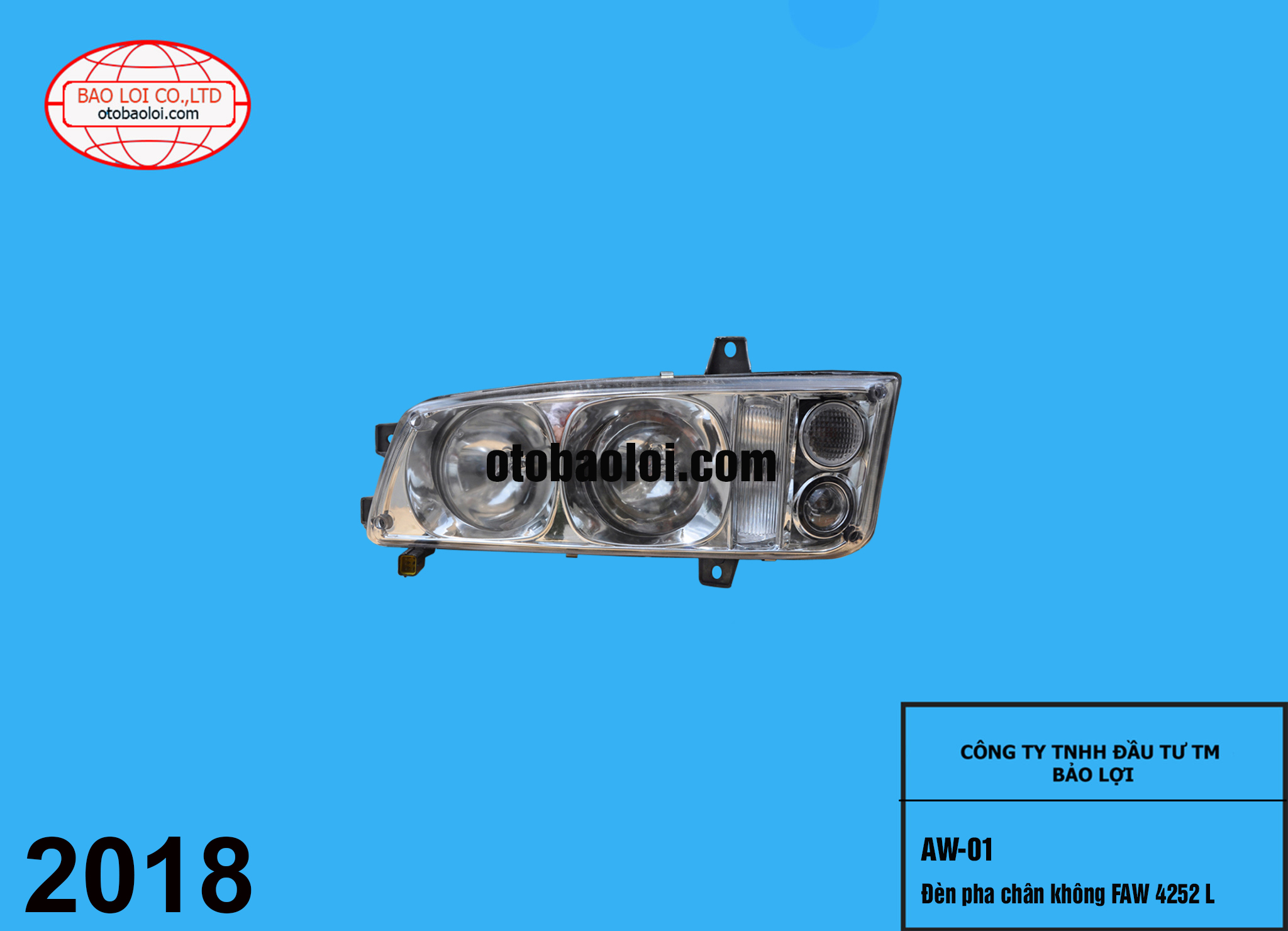 Đèn pha chân không FAW 4252 L