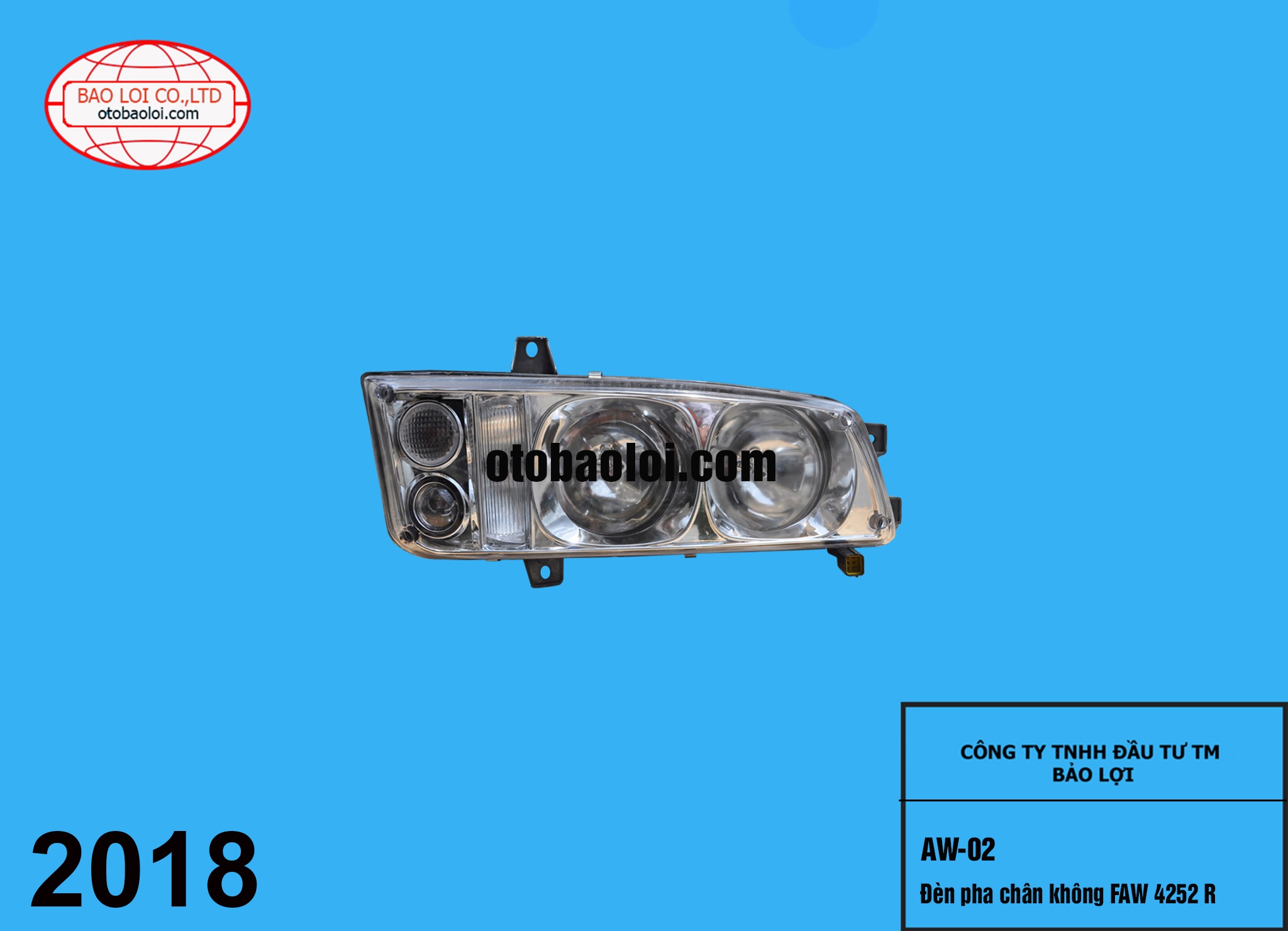 Đèn pha chân không FAW 4252 R