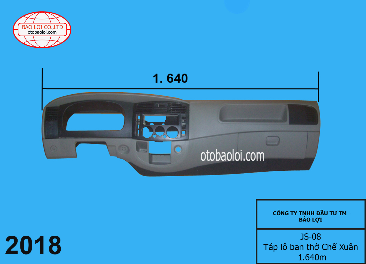Táp lô ban thờ Chế Xuân 1.640m