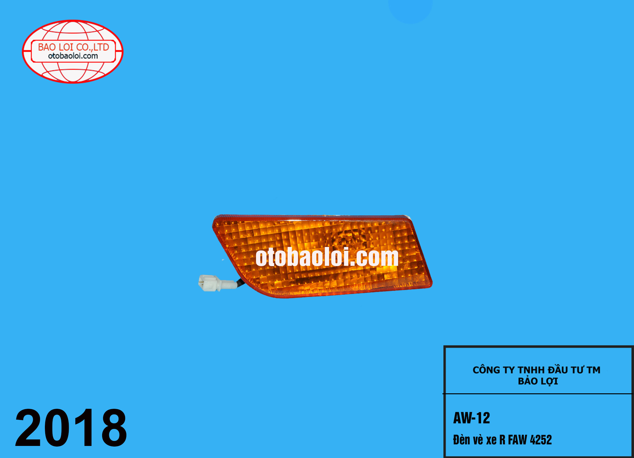 Đèn vè xe R FAW 4252 