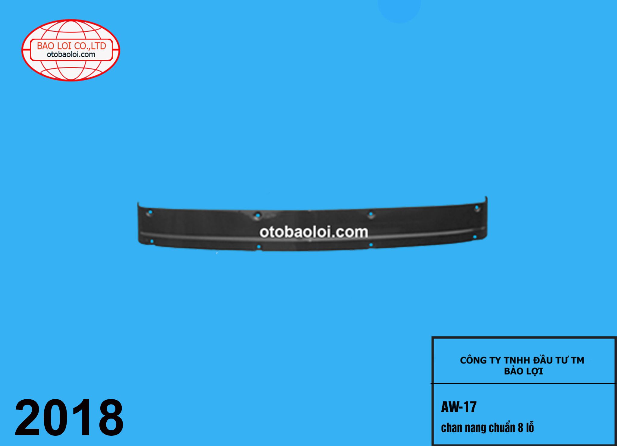 chan nang chuẩn 8 lỗ