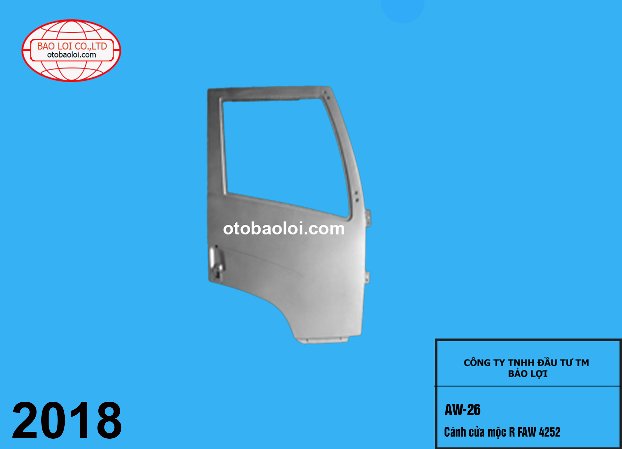 Cánh cửa mộc R FAW 4252