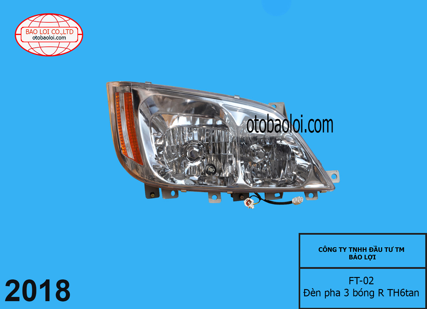 Đèn pha 3 bóng R TH