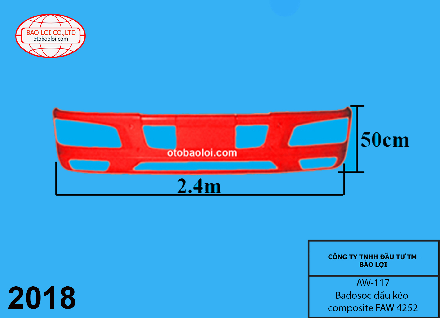 Badosoc đầu kéo composite FAW 4252