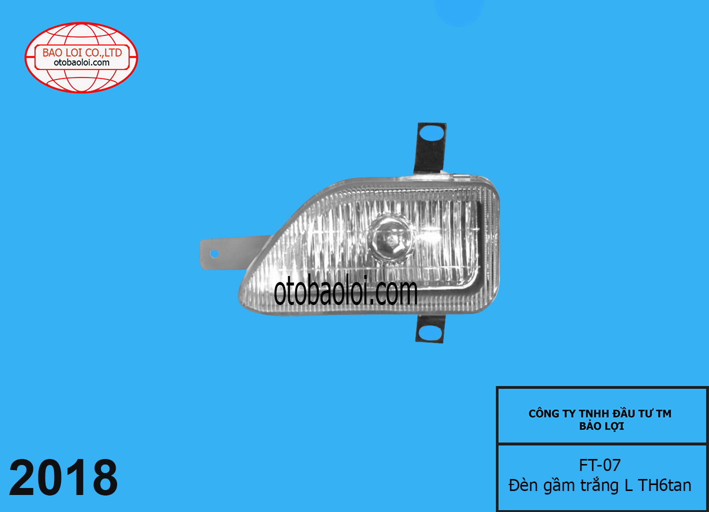 Đèn gầm trắng  L TH