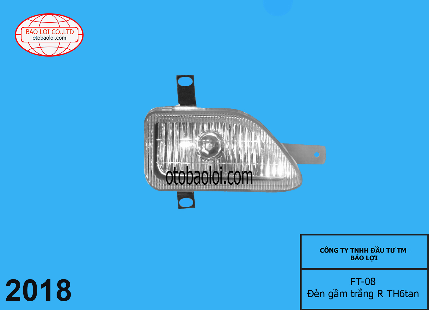 Đèn gầm trắng  R TH
