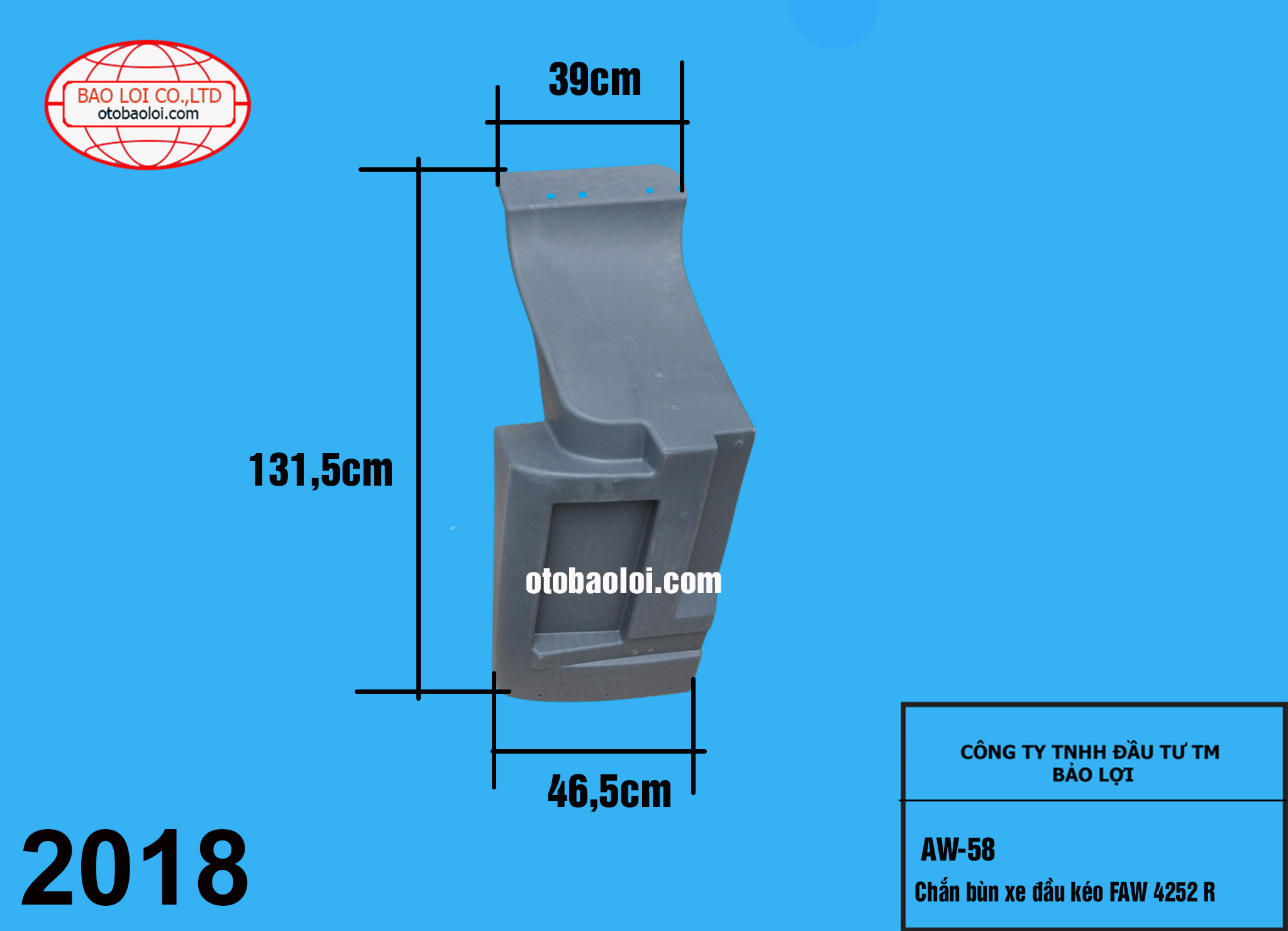 Chắn bùn xe đầu kéo FAW 4252 R