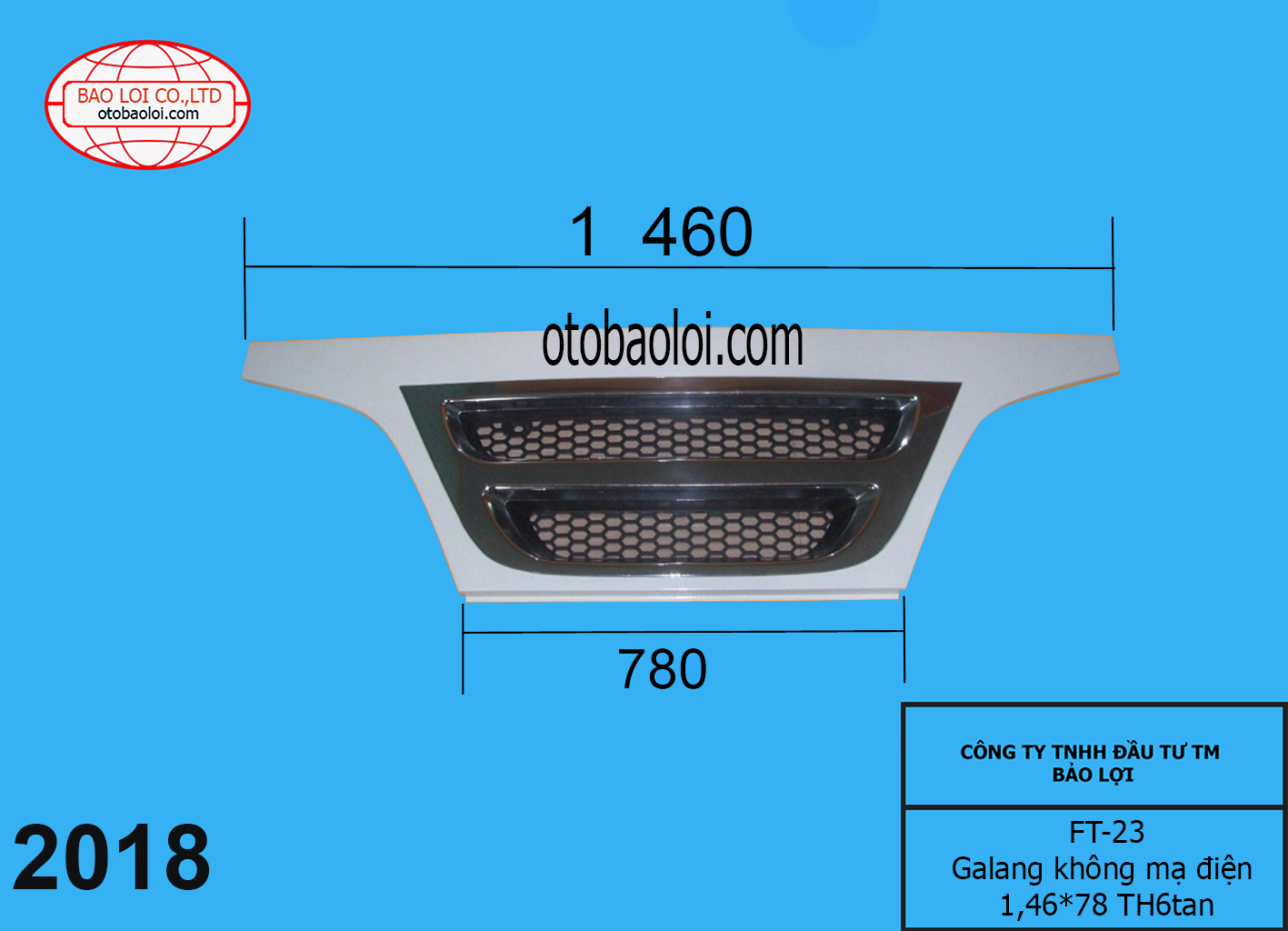 galang không mạ điện 1,46*78 TH6tan