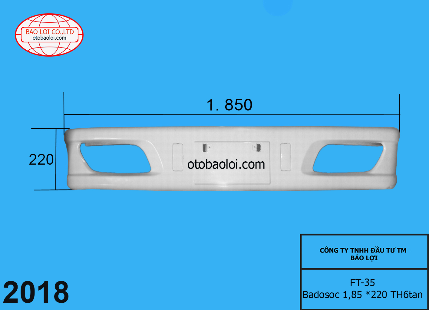 Badosoc trường hải 1.86x22