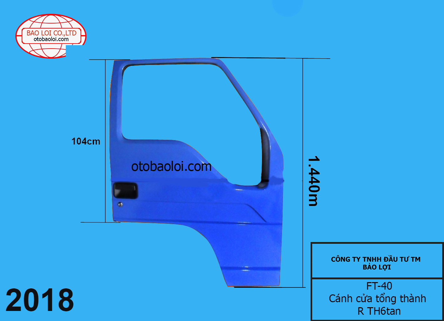 cánh cửa tổng thành R TH