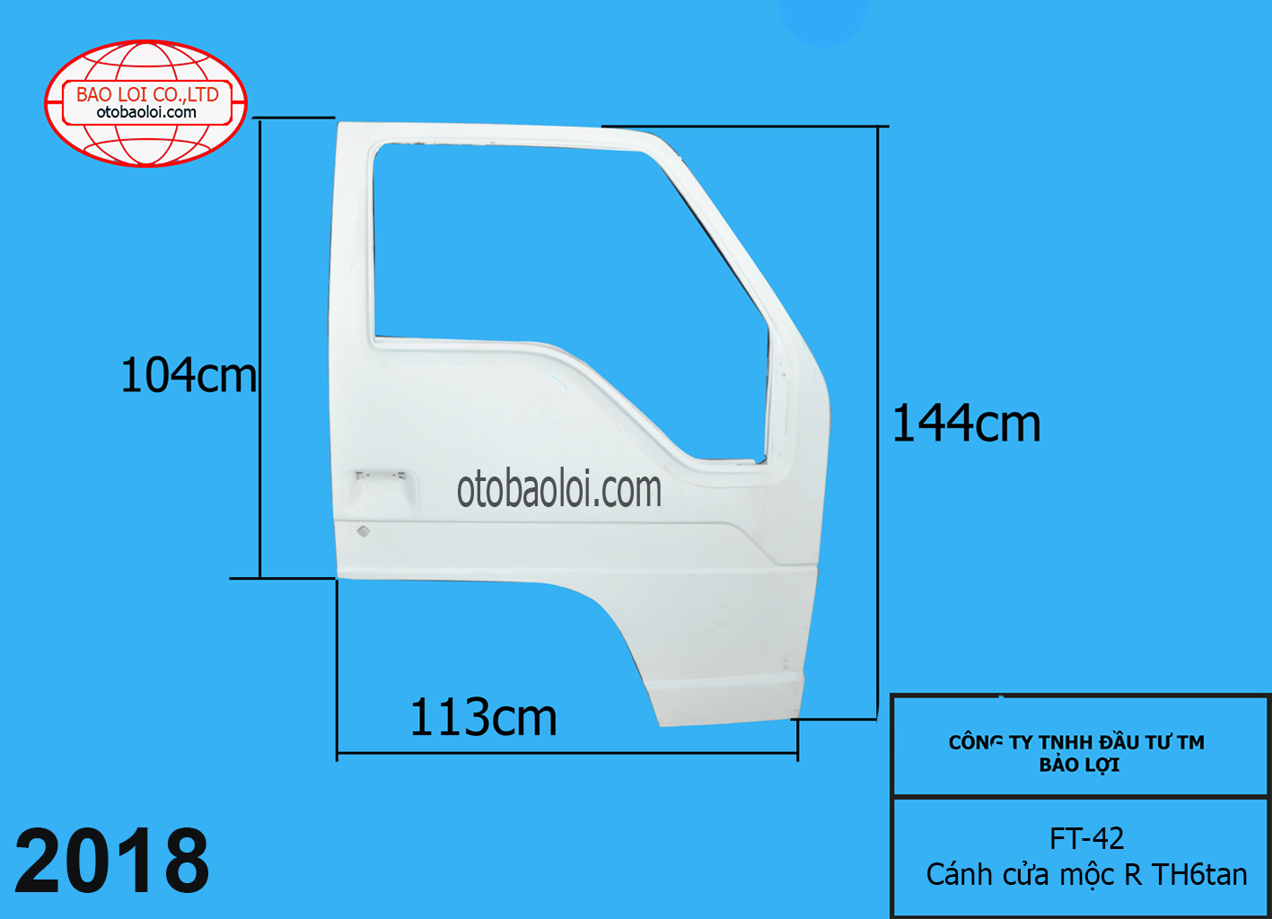 Cánh cửa mộc R TH