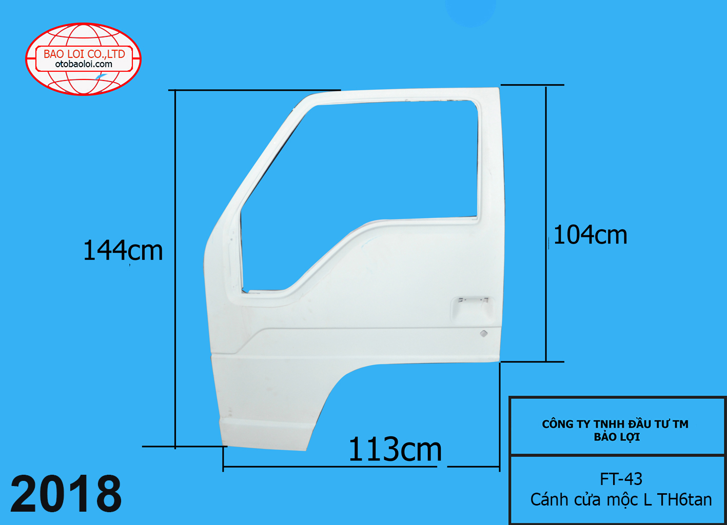 Cánh cửa mộc L TH