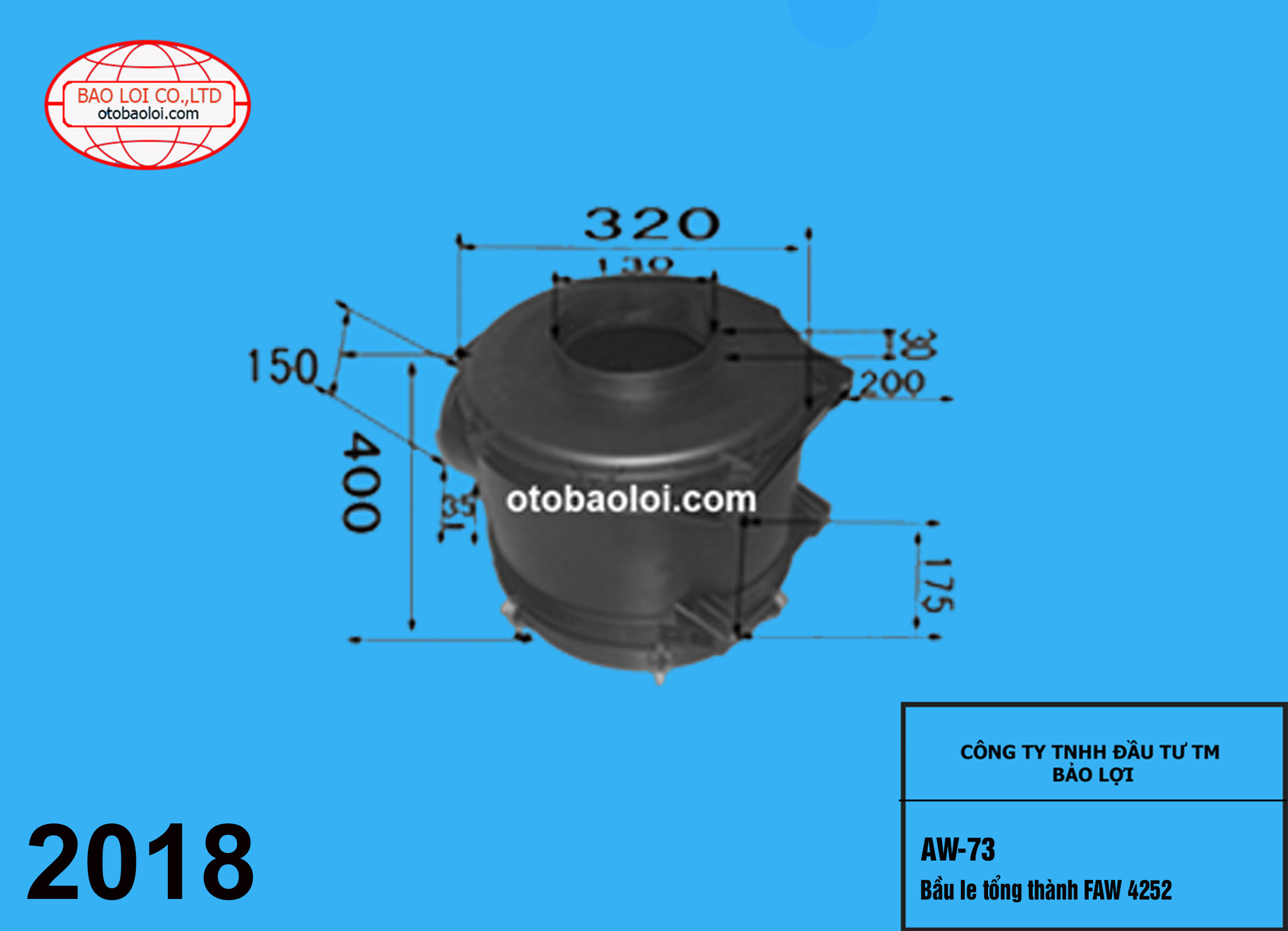 Bầu le tổng thành FAW 4252